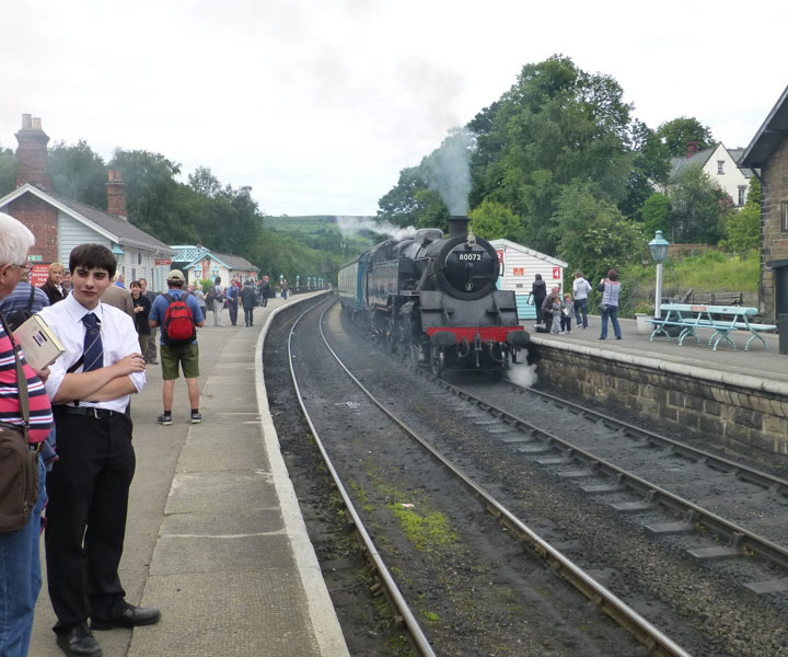 80072 at Grosmont